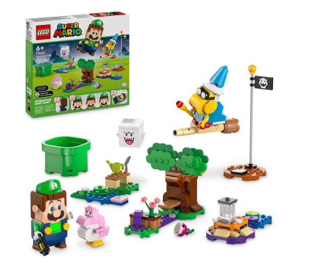 LEGO Super Mario 71440 Przygody z interaktywną figurką LEGO Luigi - 1266159 - zdjęcie 2